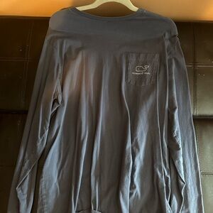 Vineyard Vines Blue Long Sleeve Tee